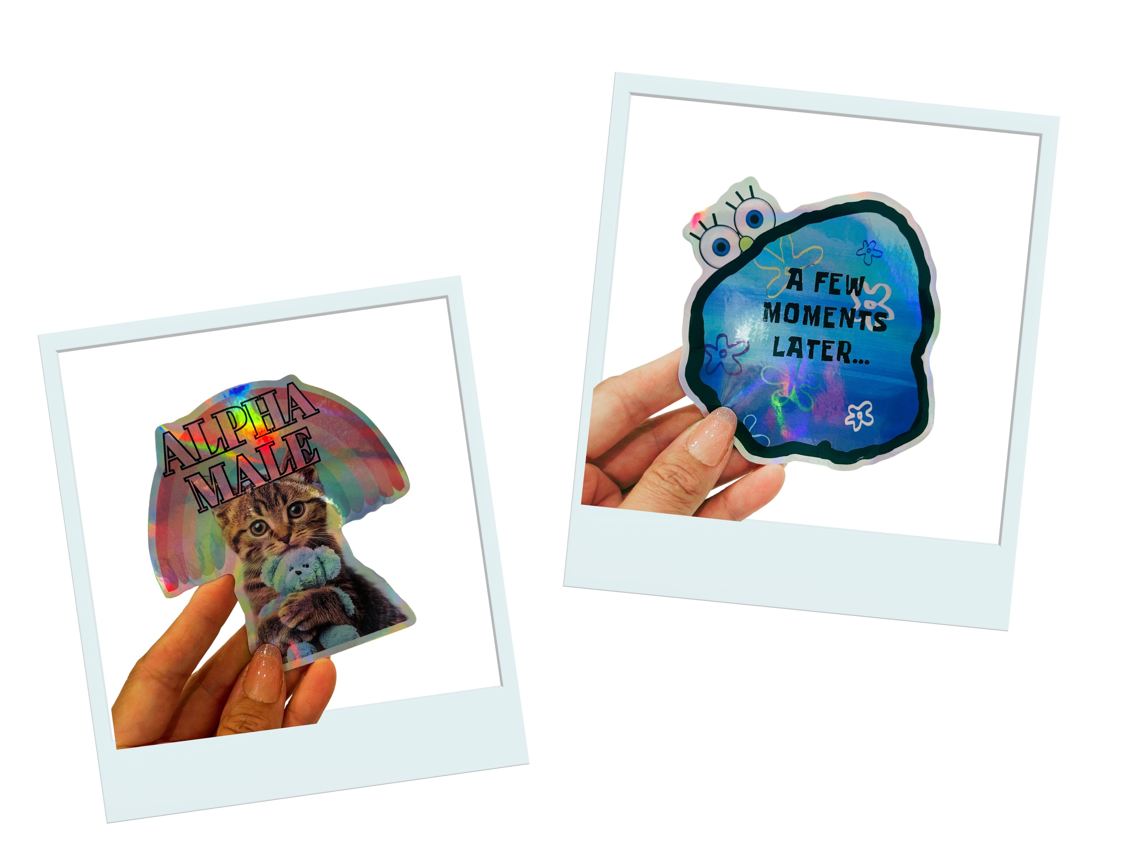 Holographic Stickers — Set of 10