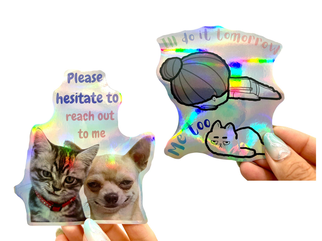 Holographic Stickers — Set of 10