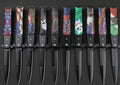 Black Blade Camping Knives — Set of 10